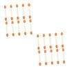 Didiseaon 200pcs Dual-ended Eyeshadow Brushes Soft Sponge Tips for Effortless Eye Makeup Application for Parties Festivals and Daily Use view 1