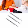3PCS Nail Sponge Smudge Sponge Holder Manicure Grabber Tool for Nail Art Polish Makeup Application and Removal view 3