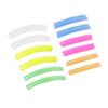 balacoo 3sets Reusable Silicone Eyelash Grafting Patches Rainbow Eye Pads for Lash Extensions Smooth Gaskets for Beauty Salons and Personal Use Safe Eye view 2