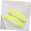 balacoo 3sets Reusable Silicone Eyelash Grafting Patches Rainbow Eye Pads for Lash Extensions Smooth Gaskets for Beauty Salons and Personal Use Safe Eye view 3