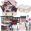 Pomcral All In On Makeup Kit Makeup Set For Teens, Women, Girl and Beginners Includes Eyeshadow Concealer Palette Lip Gloss Set Lipstick Eye Pencil Makeup Brushes view 1