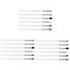 balacoo 18pcs Silicone Eyeshadow Brush Professional Mixed Color Makeup Tool for Eye Shadow Application Soft Easy to Clean Lightweight Portable for Makeup view 1