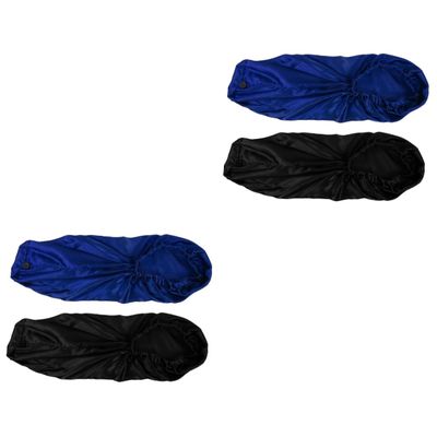 balacoo 4pcs Satin Sleeping Hats for Women and Comfortable Hair Care Bonnets for Night Sleep Face Washing and Makeup Use