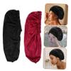 Balacoo 4 Pcs Hair Bonnet Sleep Hat Beverages Drinks Silk Sleeping Hat Silk for Hair Bathing Hats Hair Care Bonnets To Sleep Hair Cap Sleep Cap Shower Cap Woman Satin, 63x23.5cm, As Shown 1 view 2