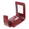 balacoo Mini Lipstick Bag Ladies Wallet Earring Storage Case Leather Wallets Make up Bags for Women Portable Lipstick Case Cosmetic Bags for Women Photoprint Lipstick Stand Travel Pu, 10X7cm view 1