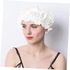 Balacoo Sets Satin Sleeping Hat for Women Hair Bonnet Elastic Soft Satin Material Sleep Hat for Chemotherapy Patients Breathable Comfortable Pcs view 3