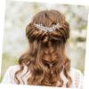 balacoo Rhinestone Hair Comb for Brides Elegant Hair Accessory for Wedding Stunning Bridal Headpiece Unique Design for Special Occasions Celebrations view 4