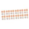 balacoo 60pcs Dual Color Makeup Sponges Soft Facial Powder Puff Applicators for Blusher Foundation and Concealer Versatile Use Wet Dry Skin-friendly Random Styles view 1