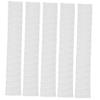 balacoo 300pcs Makeup Brush Protector Case Pe Plastic Mesh Covers for Bristles Tools view 1