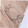 balacoo 3pcs Men Stainless Steel Shaving Brush Stand Organizer for Home and Barber Salon Fits Brushes Prolongs Life Elegant Design view 2