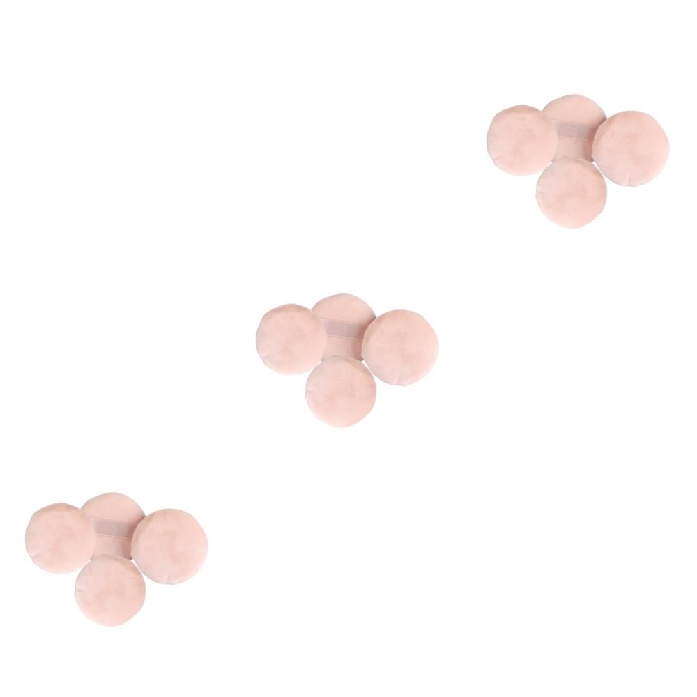 Didiseaon 12pcs Loose Powder Puff Round Sponge Puff Makeup Sponges for Foundation Gentle Application for Salon
