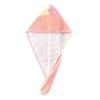 Angoily 1Pc Fleece Dry Hair Cap Fast Drying Bath Cap for Women Super Absorbent Hair Drying Hat Long Hair Wrap for Shower Face Washing Travel view 1