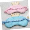 NOLITOY 2pcs Cartoon Eye Mask Ice Bag Cotton Sleeping Eye Covers for Home Travel Comfortable Light Blocking Design Sleep Accessory view 3