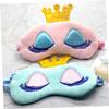 NOLITOY 2pcs Cartoon Eye Mask Ice Bag Cotton Sleeping Eye Covers for Home Travel Comfortable Light Blocking Design Sleep Accessory view 4
