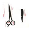 Didiseaon 6pcs Facial Hair Scissors Set Men Beard Scissors Styling Kit Small Comb Stainless Steel for Barbers Home Use view 3