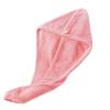 KIKBAX Women Hair Drying Hat Microfiber Hair Towel Cap Hat Bath Hat Solid Towel Cap Super Absorption Hair Dry Cap (Color : Pink, Size : 1SIZE) view 1