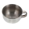 Angoily 4pcs Stainless Steel Shaving Bowl and Brush Men's Shave Bowl Handle for Shaving view 1