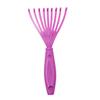 Angoily 15pcs Plastic Curly Hair Comb Cleaning Tools Handle Comb Cleaner Tweezers for Easy Removal of Hair from Brushes for Pets Travel-friendly Rosy view 2