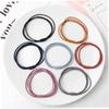 Beavorty 20pcs Stretch Hair Ties High Elastic Hair for Ponytails for Women and Girls Simple Design for Everyday Use Random Color view 3