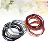 Beavorty 20pcs Stretch Hair Ties High Elastic Hair for Ponytails for Women and Girls Simple Design for Everyday Use Random Color view 4