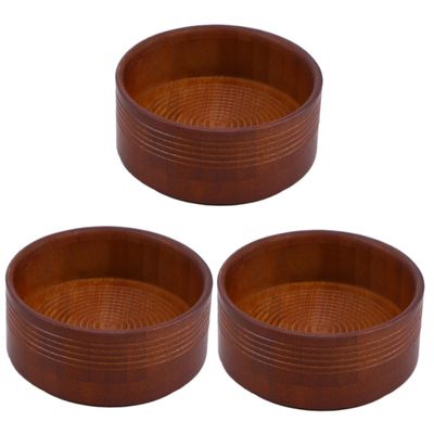Beavorty 3pcs Shaving Soap Bowl Cup Men's Shaving Bowl Polished Surface Compact Mug for Soap Suitable for Dad