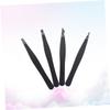 Angoily 8pcs Ergonomic Design Eyebrow Tweezer Kit Stainless Steel Flat Tips for Ingrown Hair Splinters and Beauty Grooming view 2