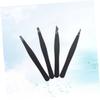 Angoily 8pcs Ergonomic Design Eyebrow Tweezer Kit Stainless Steel Flat Tips for Ingrown Hair Splinters and Beauty Grooming view 4