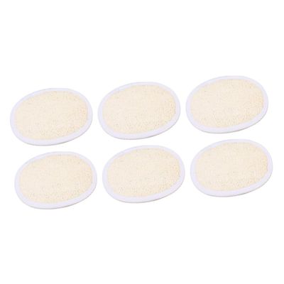 Angoily 6pcs Exfoliating Loofah Sponge Pad Body Scrubber Exfoliating Bath Loofahs Gentle for Boys and Girls