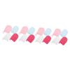 Angoily 16pcs Microfiber Facial Washing Gloves Reusable Makeup Removal Mitts Soft Cleaning Mitts for Gentle Face Wash Skin-friendly and Water-absorbent for Eye Makeup Removal and Daily view 1