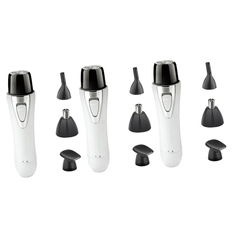 Angoily 3pcs Nose Hair Shaver for Men Electric Razor Multi-Function Trimmer Safe Easy to Use Rechargeable