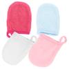 Angoily 8pcs Microfiber Makeup Remover Gloves Sleep Facial Cleaning Mitts Women Girl Gentle Face Mitts Kit view 3
