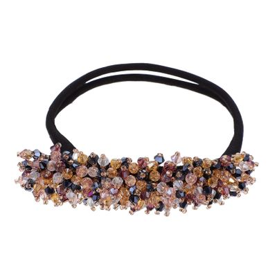 Angoily 1pc Bun Maker Tool Hair Accessories for Elegant Updos Simple Crystal Hairpin Design for Daily Use and Special Occasions