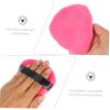 Angoily 8pcs Drop Shaped Makeup Puff Soft Face Powder Applicators for Loose and Pressed Powders Gentle and Lightweight Beauty Tools Rose Red White Gray and Black for Finish view 4