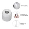 Angoily 3pcs Round Shaver Stand Zinc Alloy Holder for Manual Shaving Brushes Finish for Barber Tools Keeps Washroom Organized and Tidy view 2