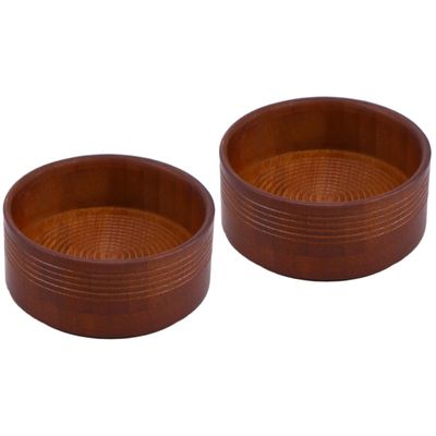 Beavorty 2pcs Shaving Mug Container Large Shaving Soap Bowl Wooden Cup for Man Smooth Safe for Wet