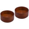 Beavorty 2pcs Shaving Mug Container Large Shaving Soap Bowl Wooden Cup for Man Smooth Safe for Wet view 1