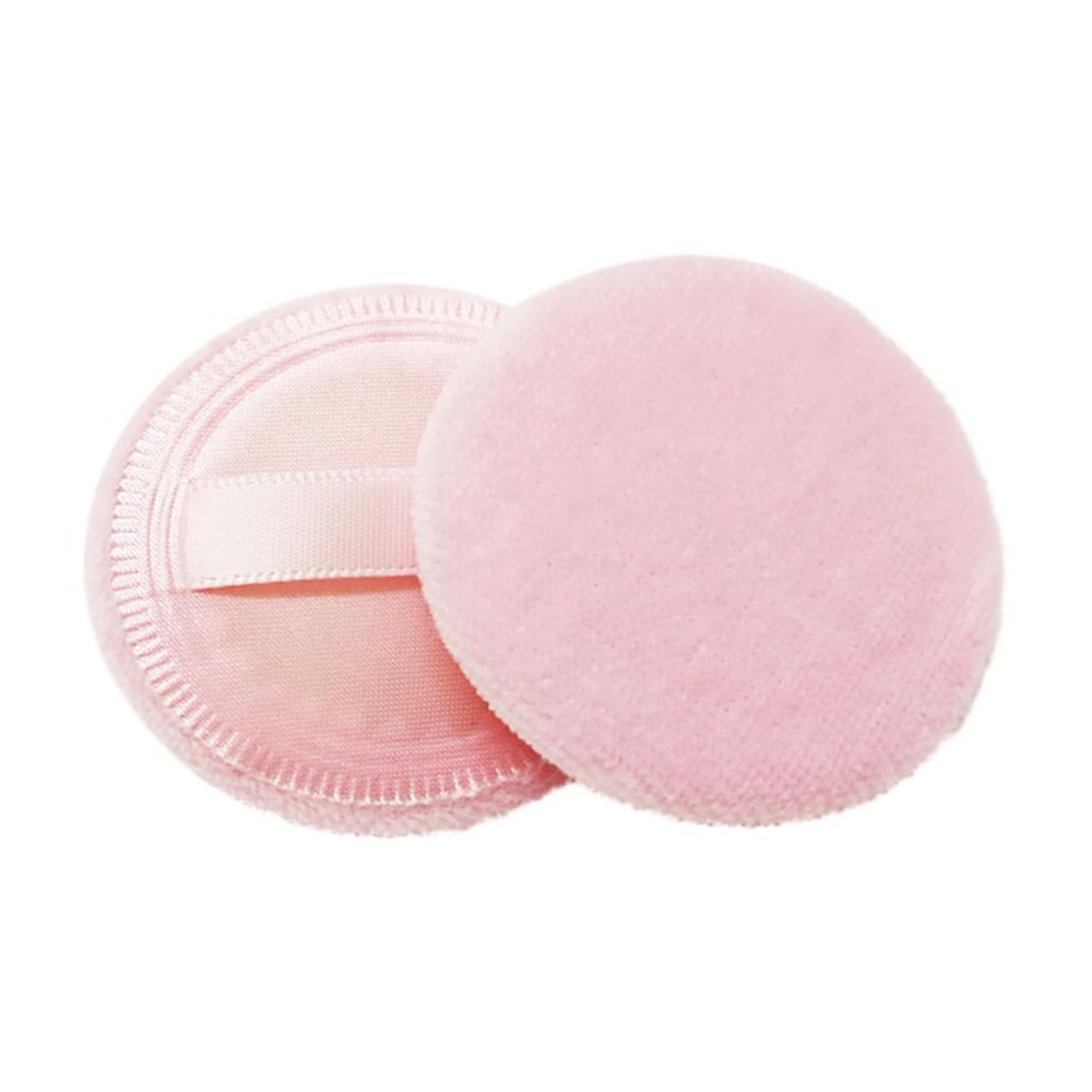 Angoily 8pcs Round Makeup Blending Powder Ribbon for Loose Foundation for Salon Home and Travel Use