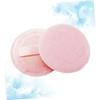 Angoily 8pcs Round Makeup Blending Powder Ribbon for Loose Foundation for Salon Home and Travel Use view 2