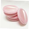 Angoily 8pcs Round Makeup Blending Powder Ribbon for Loose Foundation for Salon Home and Travel Use view 4