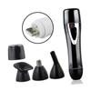 Beavorty 3pcs Nose Hair Trimmer USB Rechargeable Electric Grooming Tool for Men and Women Compact Design for and for Nose Ear and Facial Hair Removal Black view 2