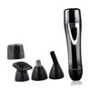 Beavorty 3pcs Nose Hair Trimmer USB Rechargeable Electric Grooming Tool for Men and Women Compact Design for and for Nose Ear and Facial Hair Removal Black view 4