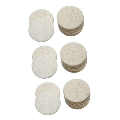 Angoily 36pcs Loofah Cleaning Piece Makeup Remover Pad Soft Bathing Scrubber Facial Body Exfoliator Quick Dry