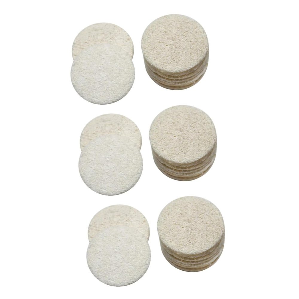 Angoily 36pcs Loofah Cleaning Piece Makeup Remover Pad Soft Bathing Scrubber Facial Body Exfoliator Quick Dry