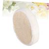 Angoily 2pcs Natural Exfoliating Loofah Sponge Pads Super Soft Luffa Material for Bath Shower Spa Double-Sided Design view 4