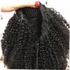NOLITOY Curly Drawstring Ponytail Extension Fashion Wig for All Skin Tones Synthetic Hairpiece for Daily Use view 3