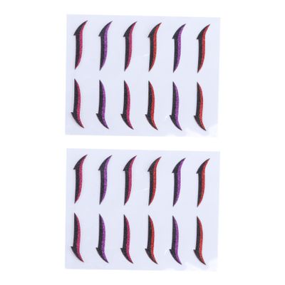 Angoily 12pairs Eyeliner Stickers Eye Line Strips Women Eye Makeup Tools Portable