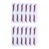 Angoily 12pairs Eyeliner Stickers Eye Line Strips Women Eye Makeup Tools Portable view 1