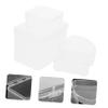Angoily 4pcs Makeup Sponge Powder Puff Box Plastic Storage Case Organizer for Beauty Tools view 4