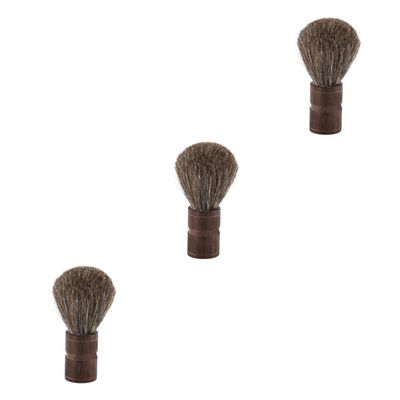 Angoily 3pcs Beard Comb for Men Men's Hair Brush for Thin Hair Post Shave Balm Shave Brushes for Facial Care Tool