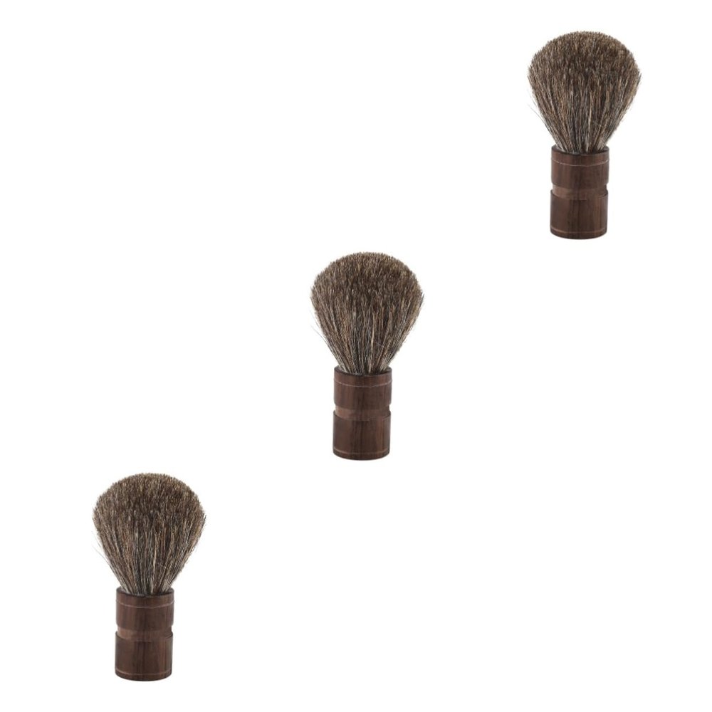 Angoily 3pcs Beard Comb for Men Men's Hair Brush for Thin Hair Post Shave Balm Shave Brushes for Facial Care Tool
